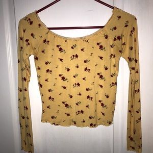 Floral long sleeve shirt